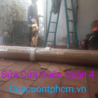 Dịch vụ chuyên sửa cửa cuốn quận 4 nhanh gọn lẹ