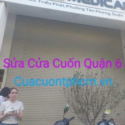 Công ty sửa cửa cuốn quận 6 giá hợp lý đảm bảo uy tín