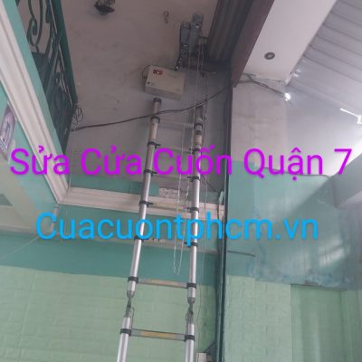 Dịch vụ sửa cửa cuốn quận 7 uy tín bảo hành dài hạn