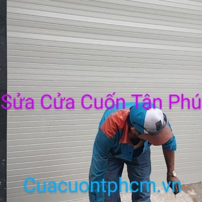 Đơn vị sửa cửa cuốn quận Tân Phú uy tín giá rẻ phục vụ 24/7