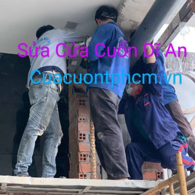 Địa chỉ triển khai dịch vụ sửa cửa cuốn thành phố Dĩ An uy tín